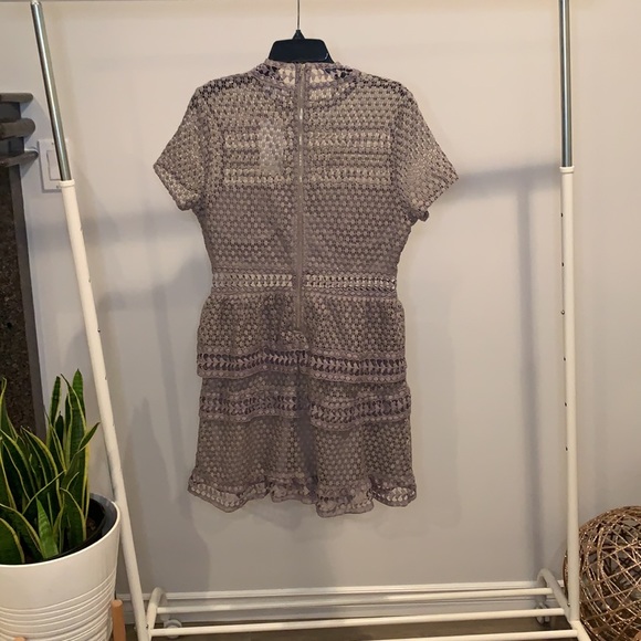 Tobi grey lace dress - Picture 2 of 5
